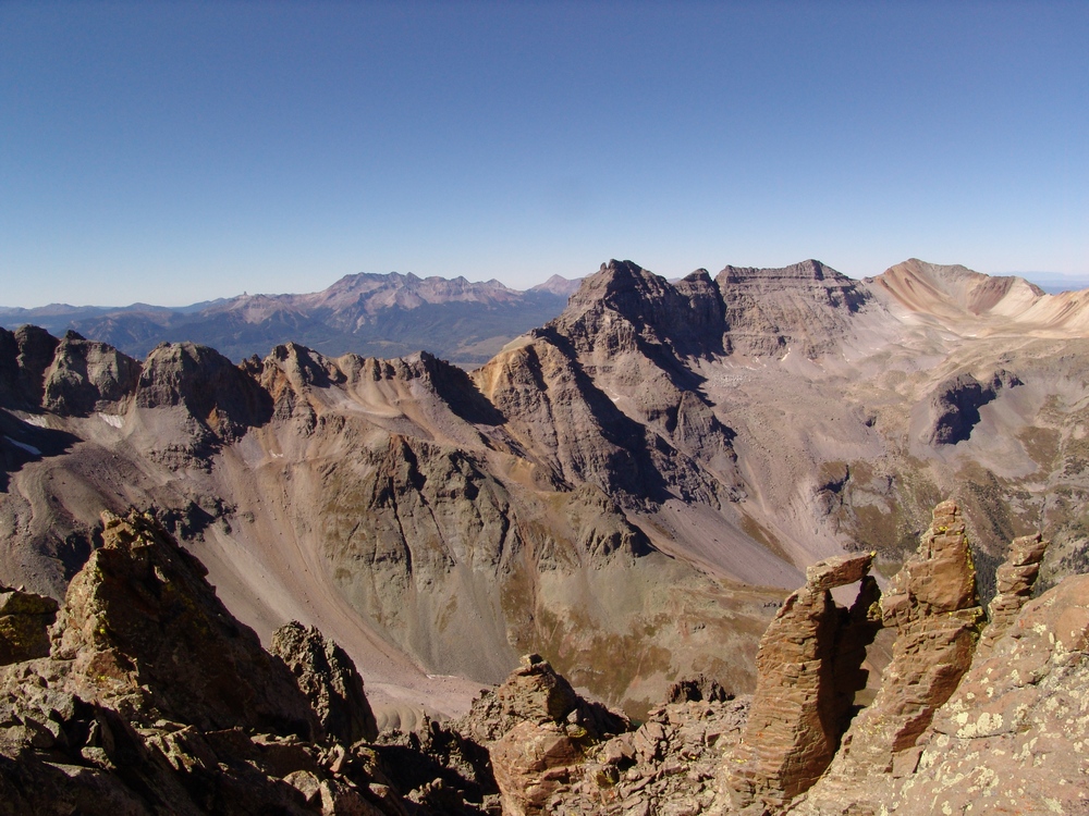 Wilsons Peak and Dallas Peak